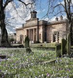 <center>Knutsford County Court from St John's Church.</center> crocus